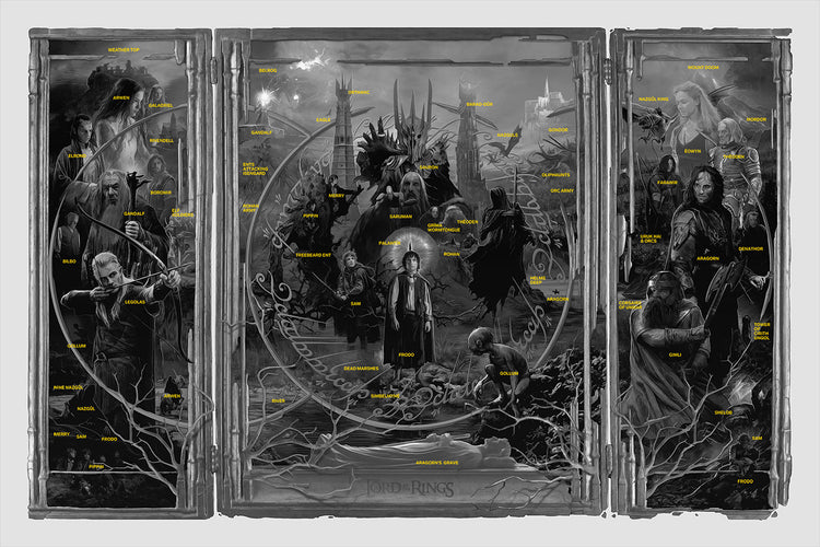 LORD OF THE RINGS TRILOGY, THE (regular) by Grzegorz "Gabz" Domaradzki
