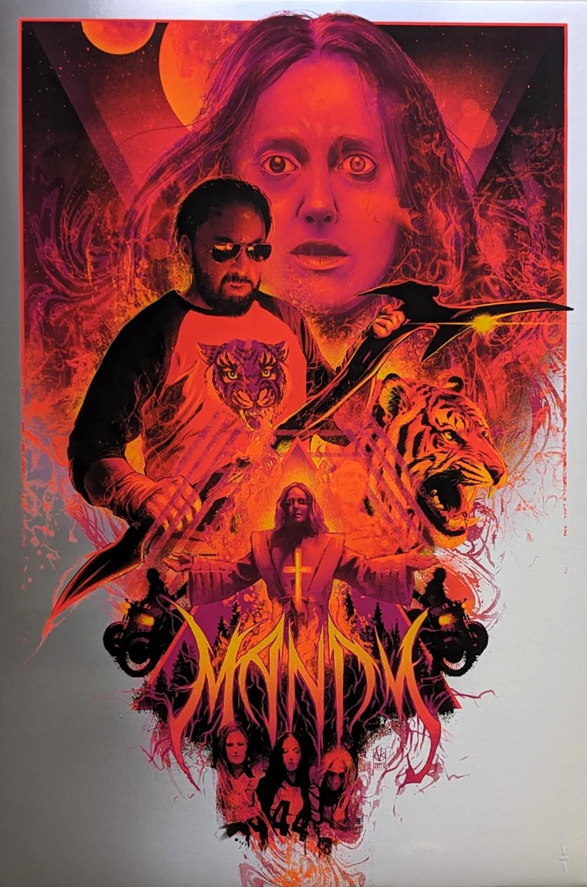 MANDY (gloss black foil) by Vance Kelly