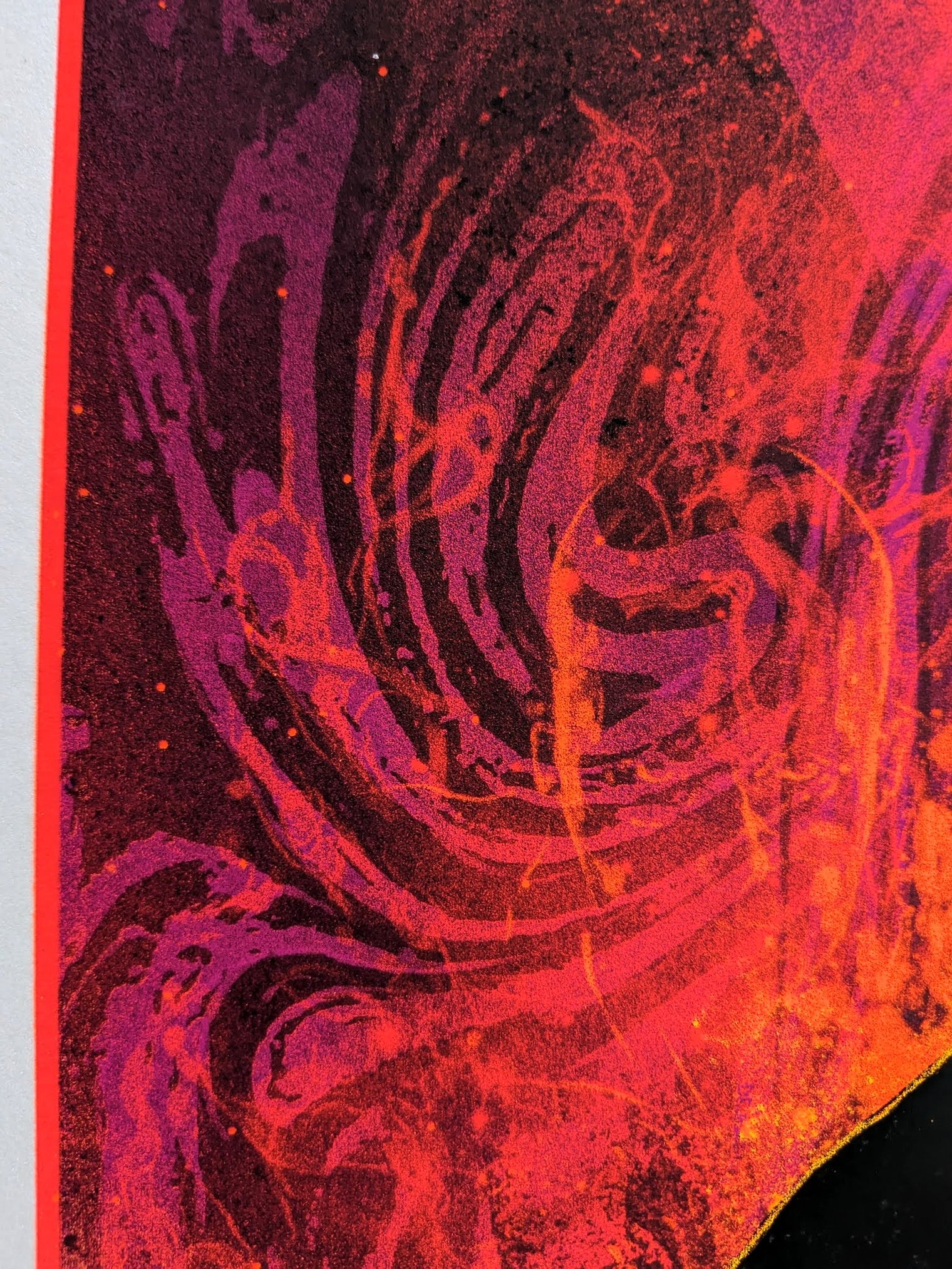 MANDY (gloss black foil) by Vance Kelly