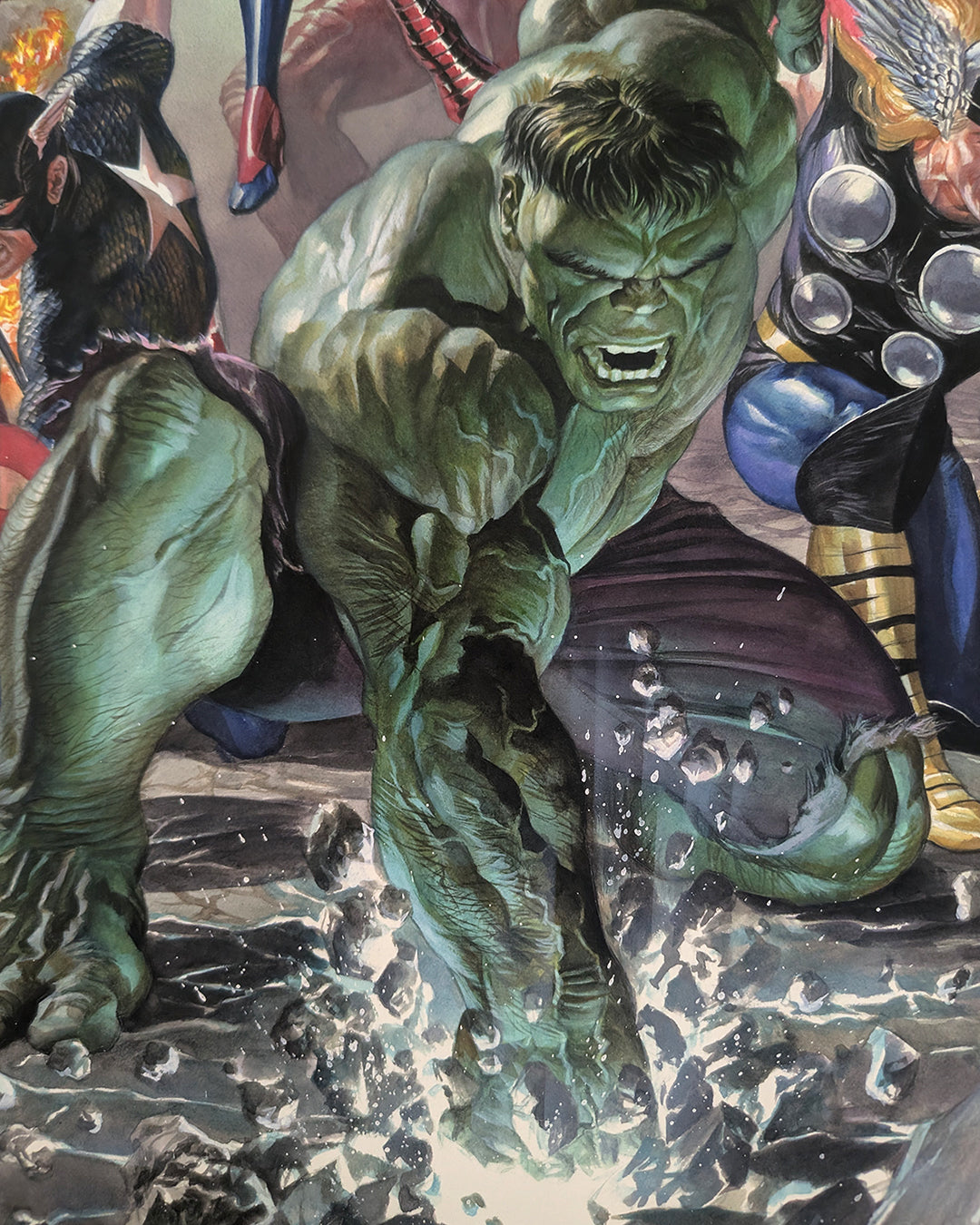 Limited edition screen print MARVEL LEGACY #1 (regular) by Alex Ross Marvel Legacy #1 by Alex Ross - Limited Edition Regular Giclee Art Print