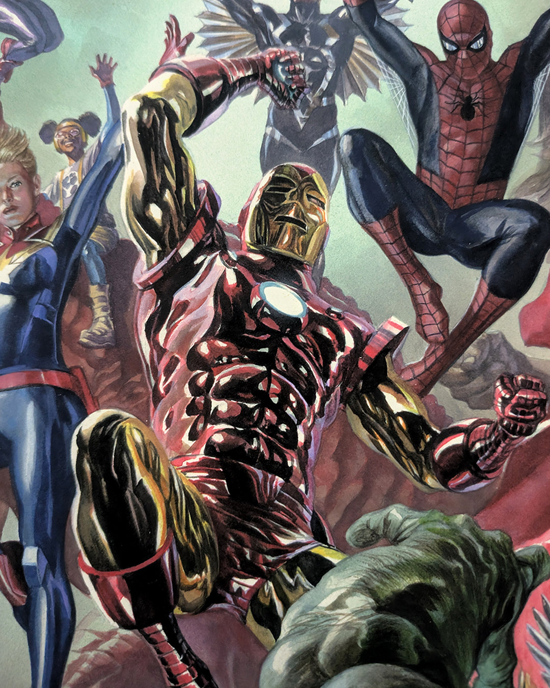 Limited edition screen print MARVEL LEGACY #1 (regular) by Alex Ross Marvel Legacy #1 by Alex Ross - Limited Edition Regular Giclee Art Print