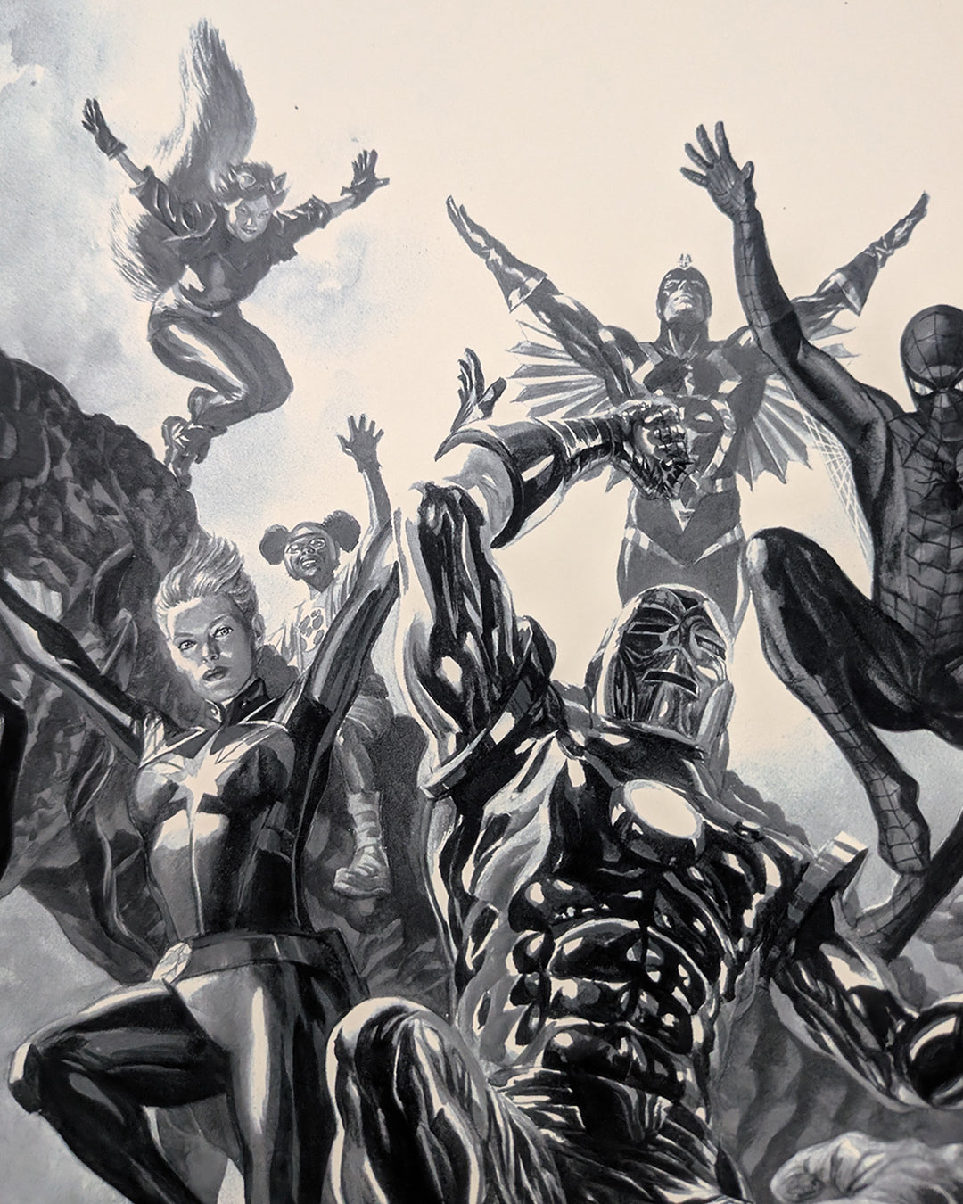 MARVEL LEGACY #1 (sketch variant) by Alex Ross