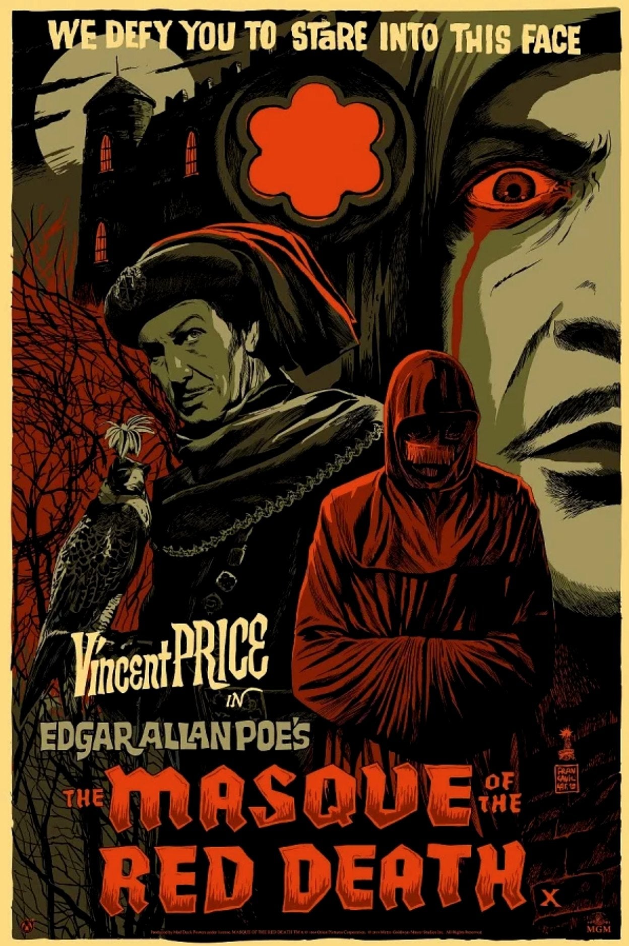 MASQUE OF THE RED DEATH, THE (variant) by Francesco Francavilla
