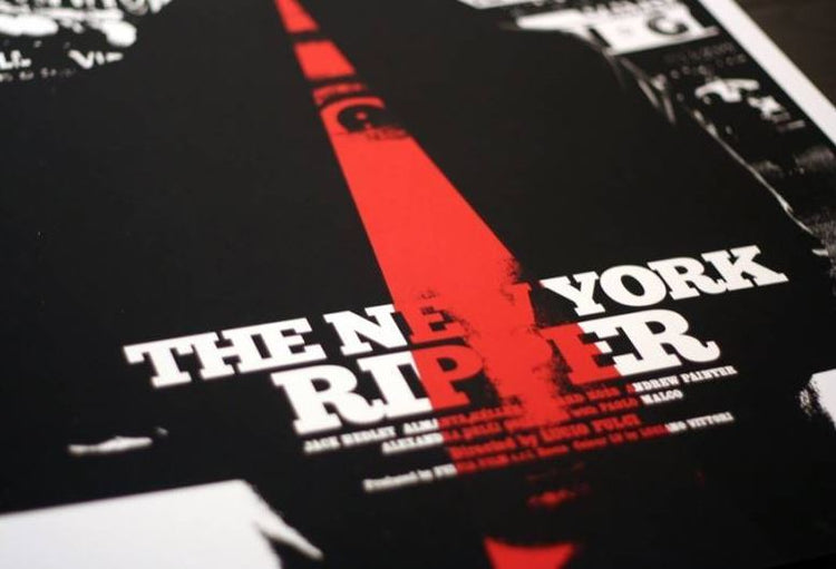 The New York Ripper by Jay Shaw print detail