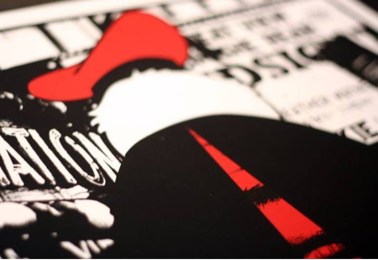 The New York Ripper by Jay Shaw print detail