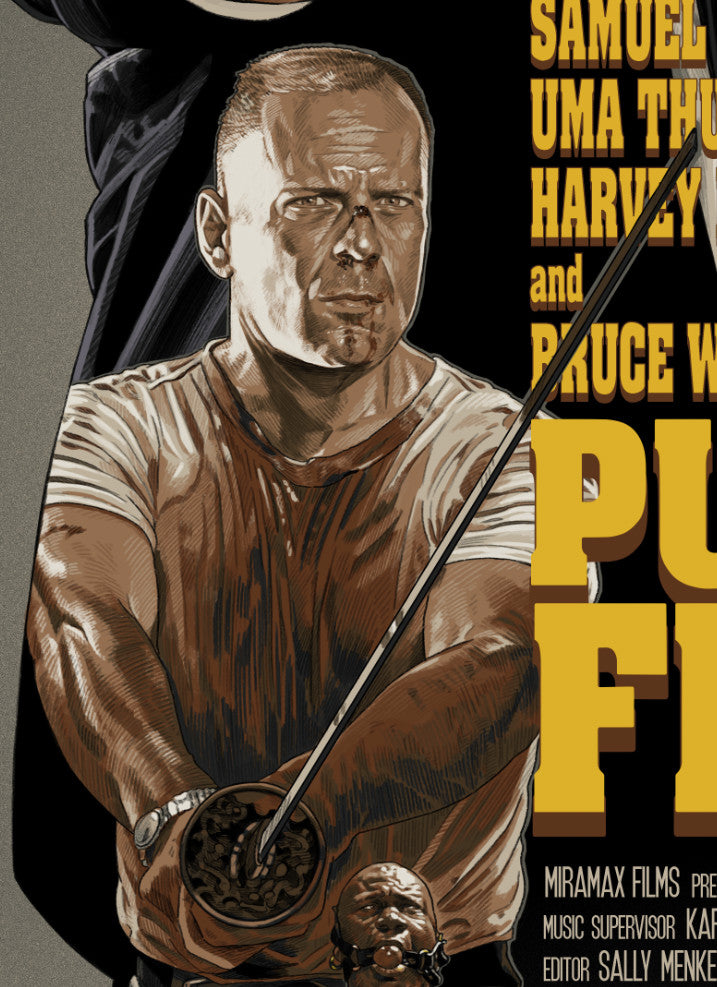 PULP FICTION (regular) by Juan Carlos Ruiz Burgos