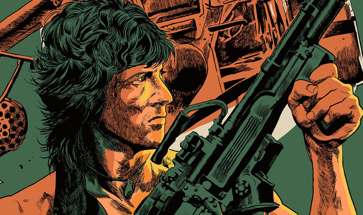 RAMBO: FIRST BLOOD PART 2 (regular) by Francesco Francavilla