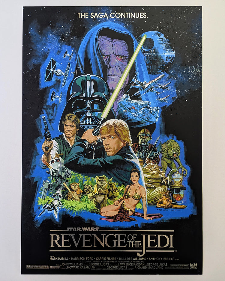 REVENGE OF THE JEDI (foil) by Paul Mann