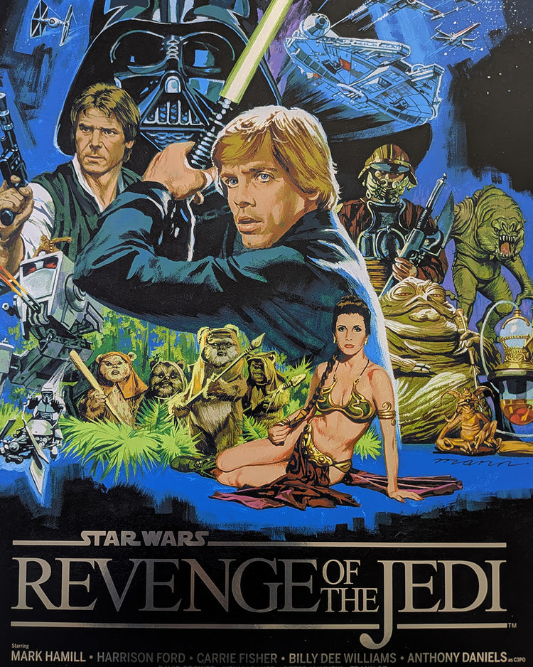 REVENGE OF THE JEDI (foil) by Paul Mann