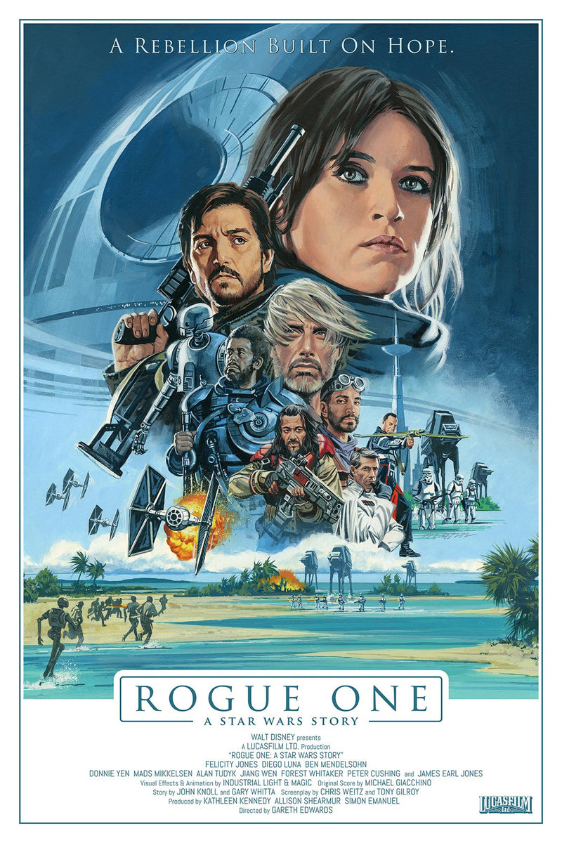 ROGUE ONE: A STAR WARS STORY by Paul Mann – RARE PRINTS AND POSTERS