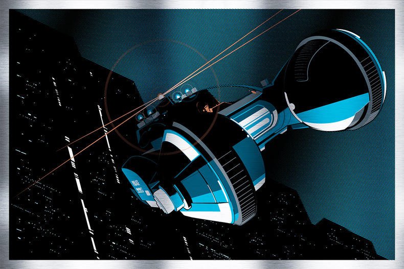 BLADE RUNNER: SPINNER (metal) by Craig Drake
