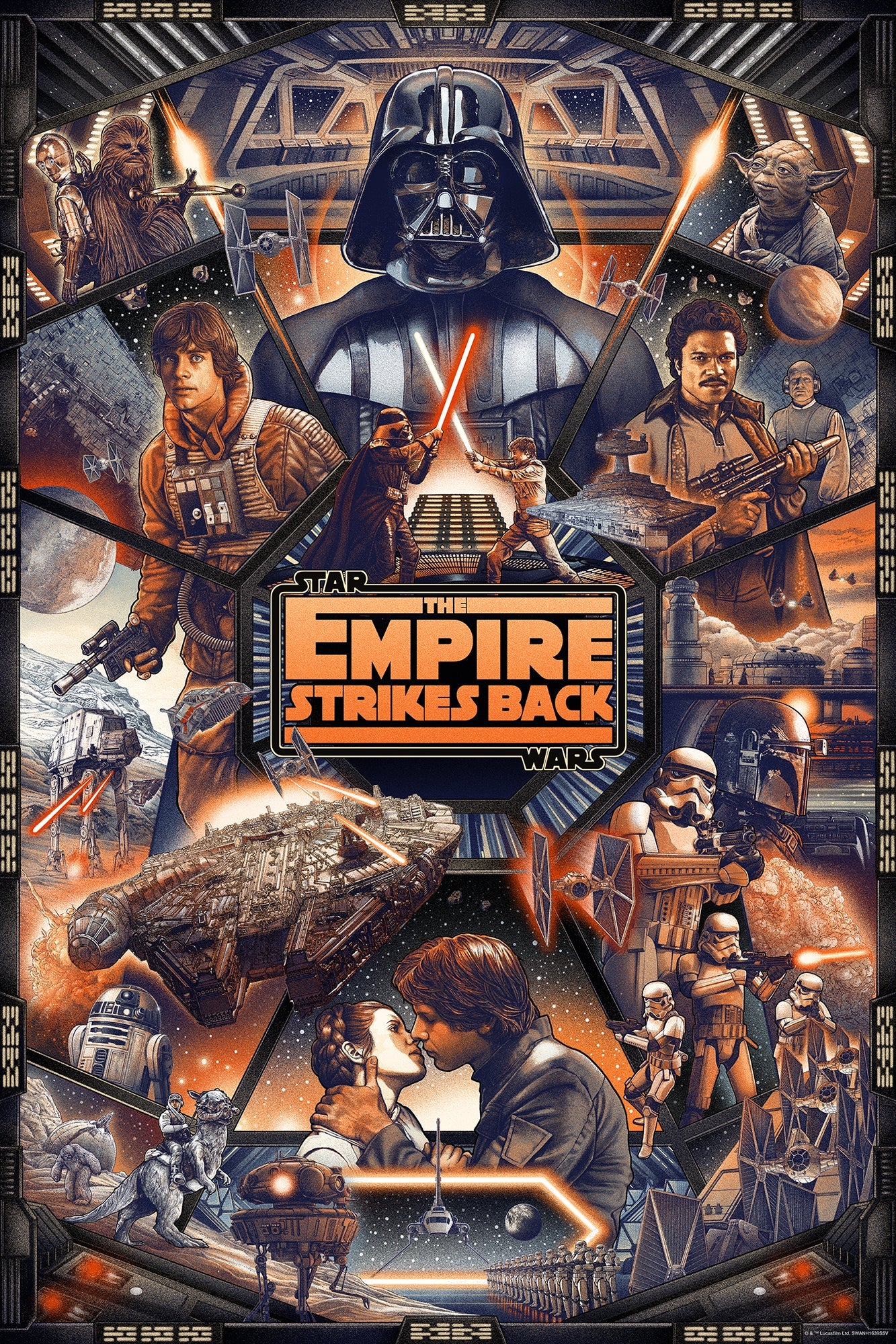 STAR WARS: THE EMPIRE STRIKES BACK (variant) by Ise Ananphada