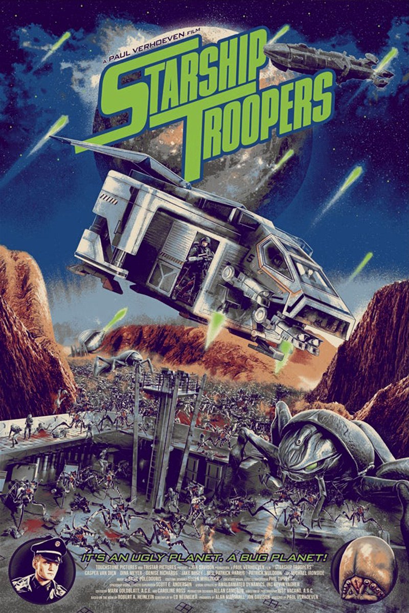 STARSHIP TROOPERS (regular) by Chris Skinner