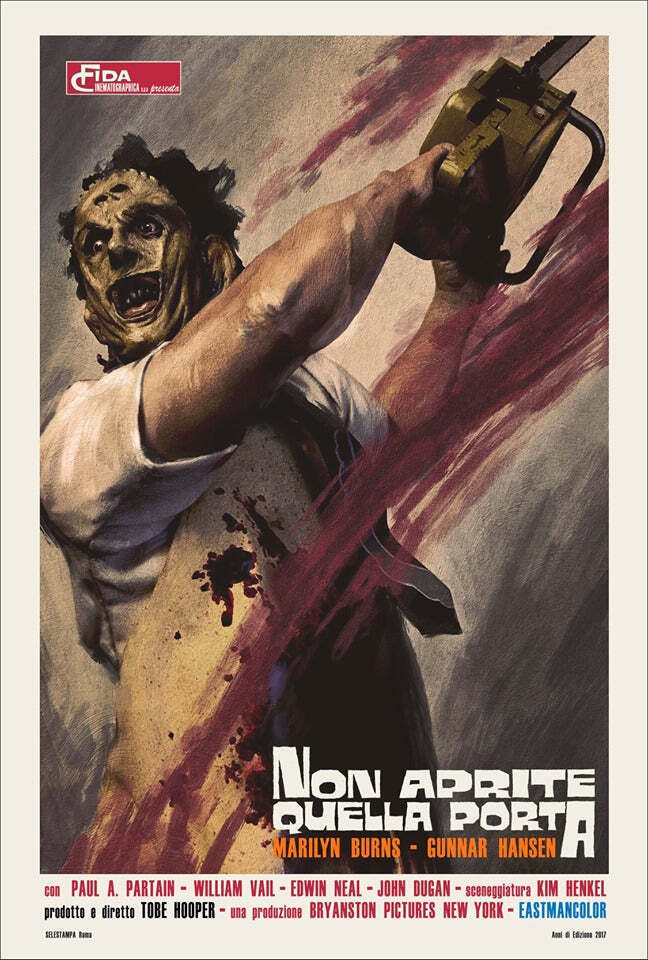 TEXAS CHAIN SAW MASSACRE, THE (Italian variant) by Richard Hilliard