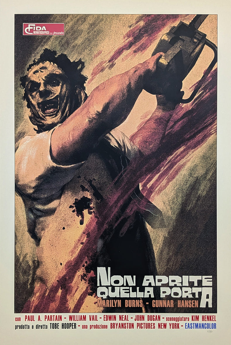 TEXAS CHAIN SAW MASSACRE, THE (Italian variant) by Richard Hilliard