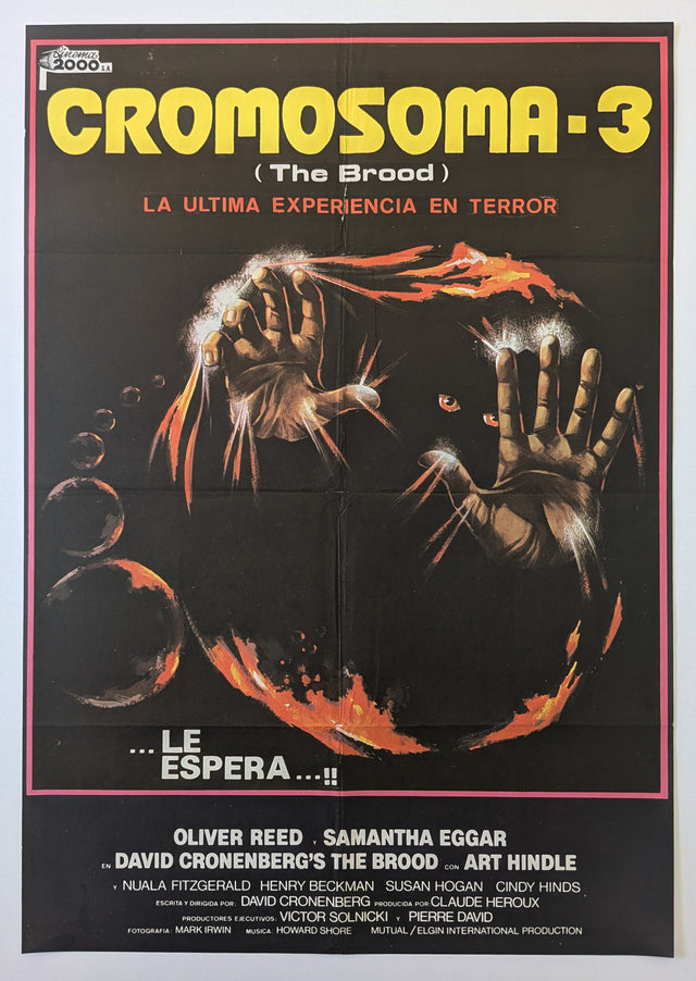 THE BROOD (1979) – Spanish poster