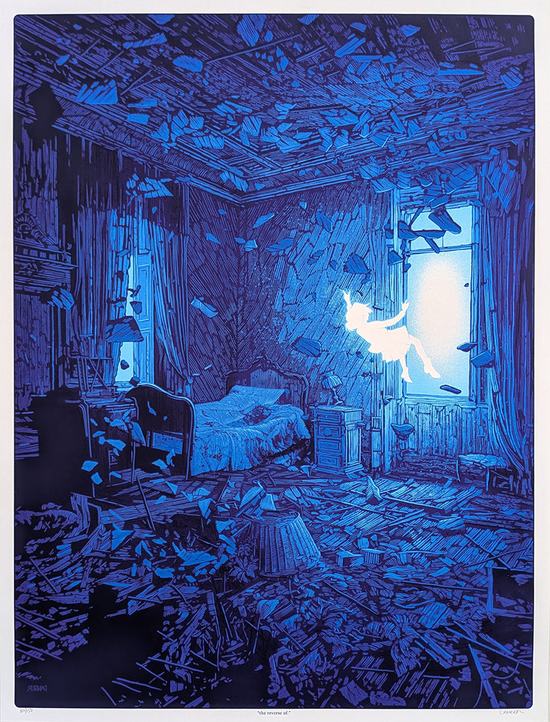 REVERSE OF, THE (regular blue) by Daniel Danger