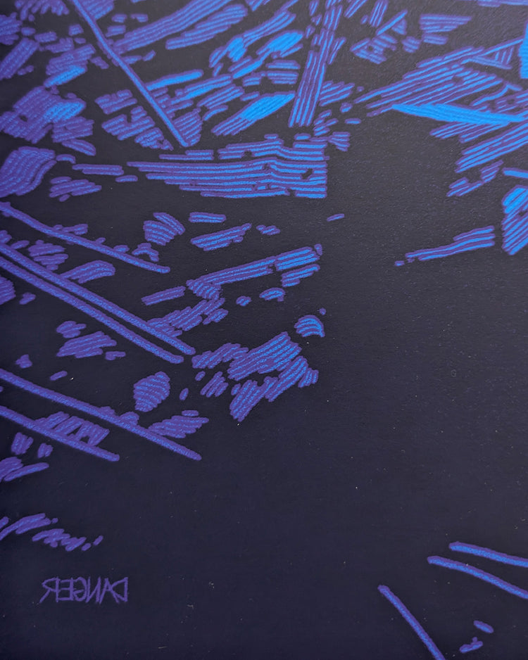 REVERSE OF, THE (regular blue) by Daniel Danger