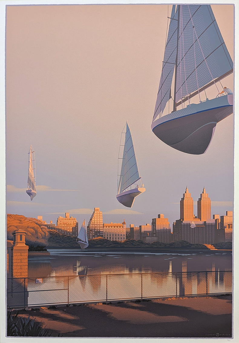 TRAVELER, THE (screenprint regular) by Laurent Durieux