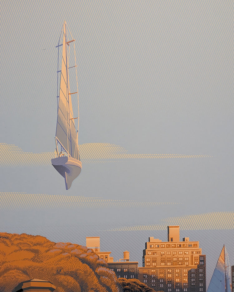 TRAVELER, THE (screenprint regular) by Laurent Durieux