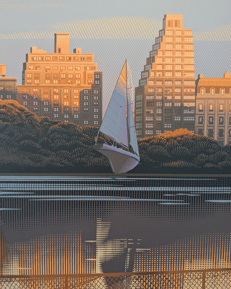 TRAVELER, THE (screenprint regular) by Laurent Durieux