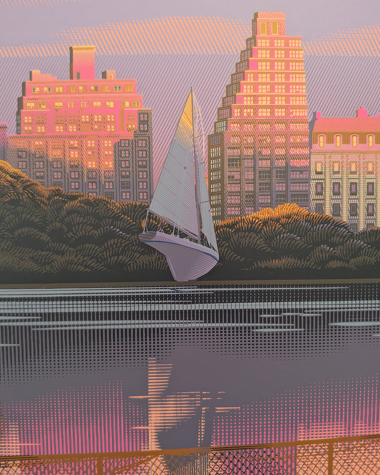 TRAVELER, THE (screenprint variant) by Laurent Durieux