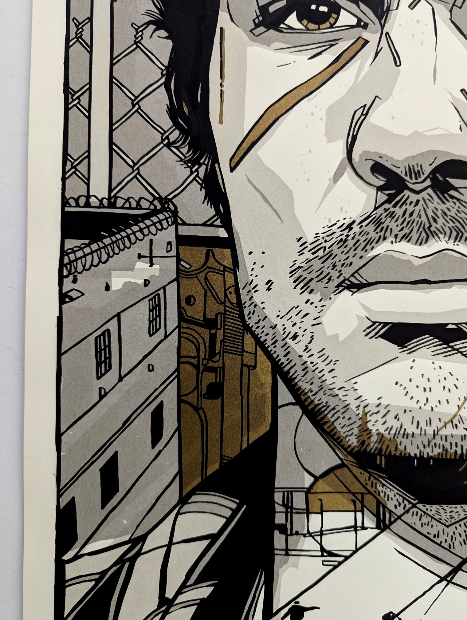 UN PROPHETE (variant) by Tyler Stout