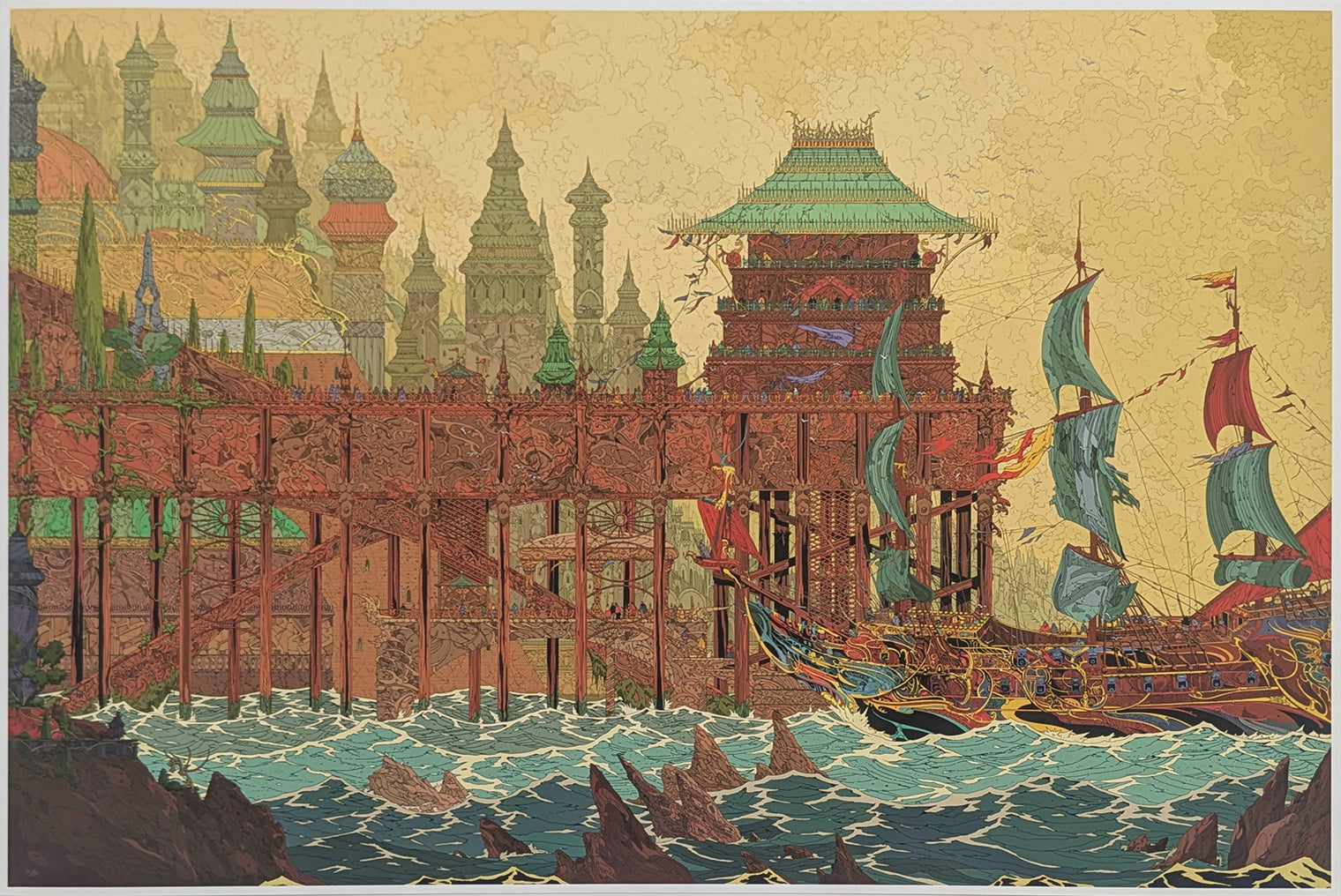 WINDY PIER, THE by Kilian Eng