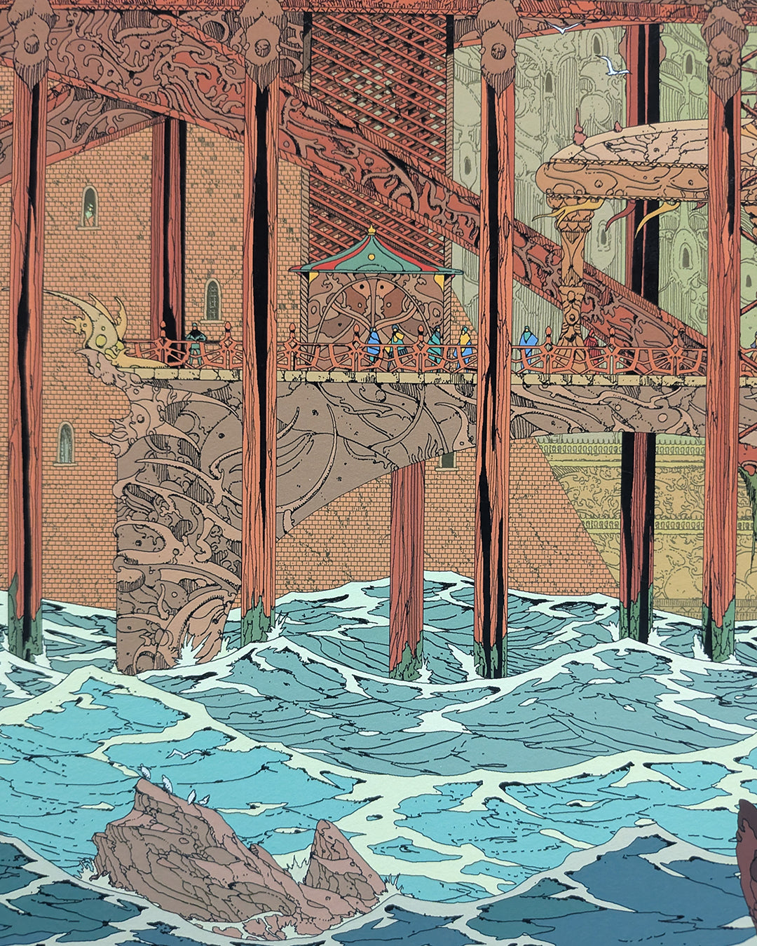 WINDY PIER, THE by Kilian Eng