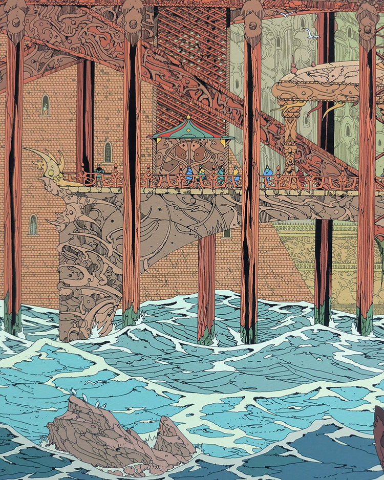 WINDY PIER, THE by Kilian Eng