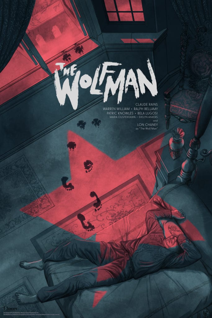 WOLFMAN, THE (variant) by Jonathan Burton