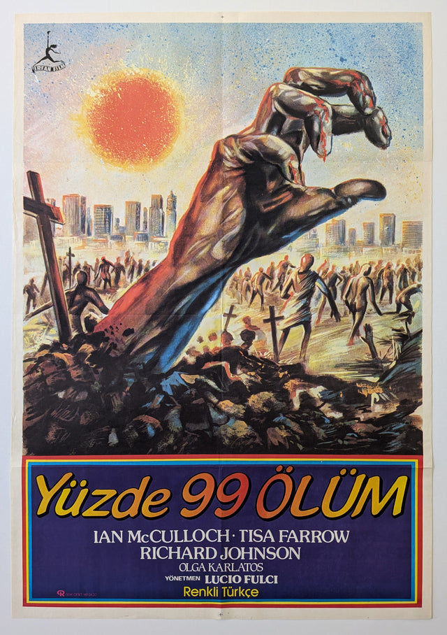 ZOMBIE (1979) – Turkish poster