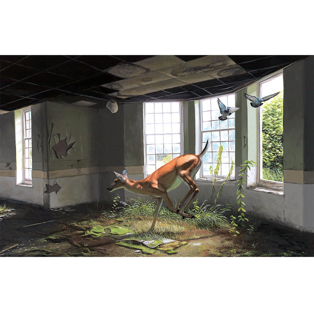 AFTERNOON OF A FAUN by Josh Keyes