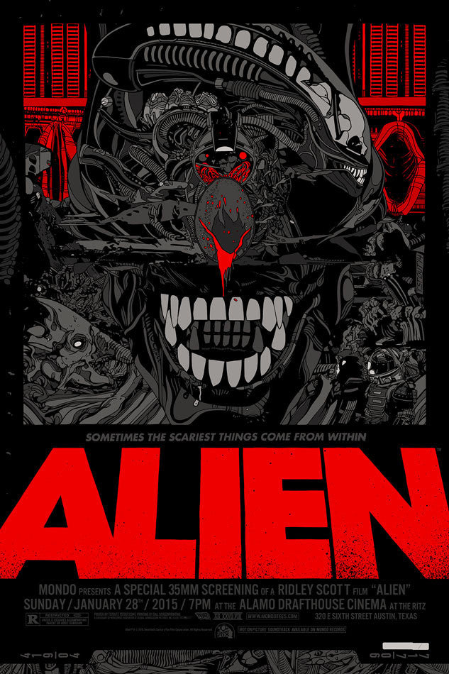ALIEN (regular) by Tyler Stout