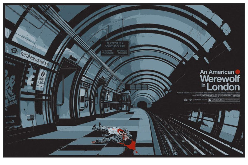 AN AMERICAN WEREWOLF IN LONDON (variant) by Ken Taylor