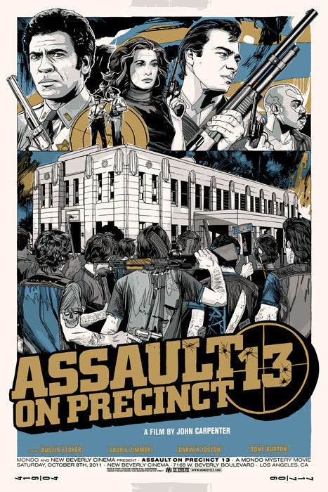 ASSAULT ON PRECINCT 13 (variant) by Tyler Stout
