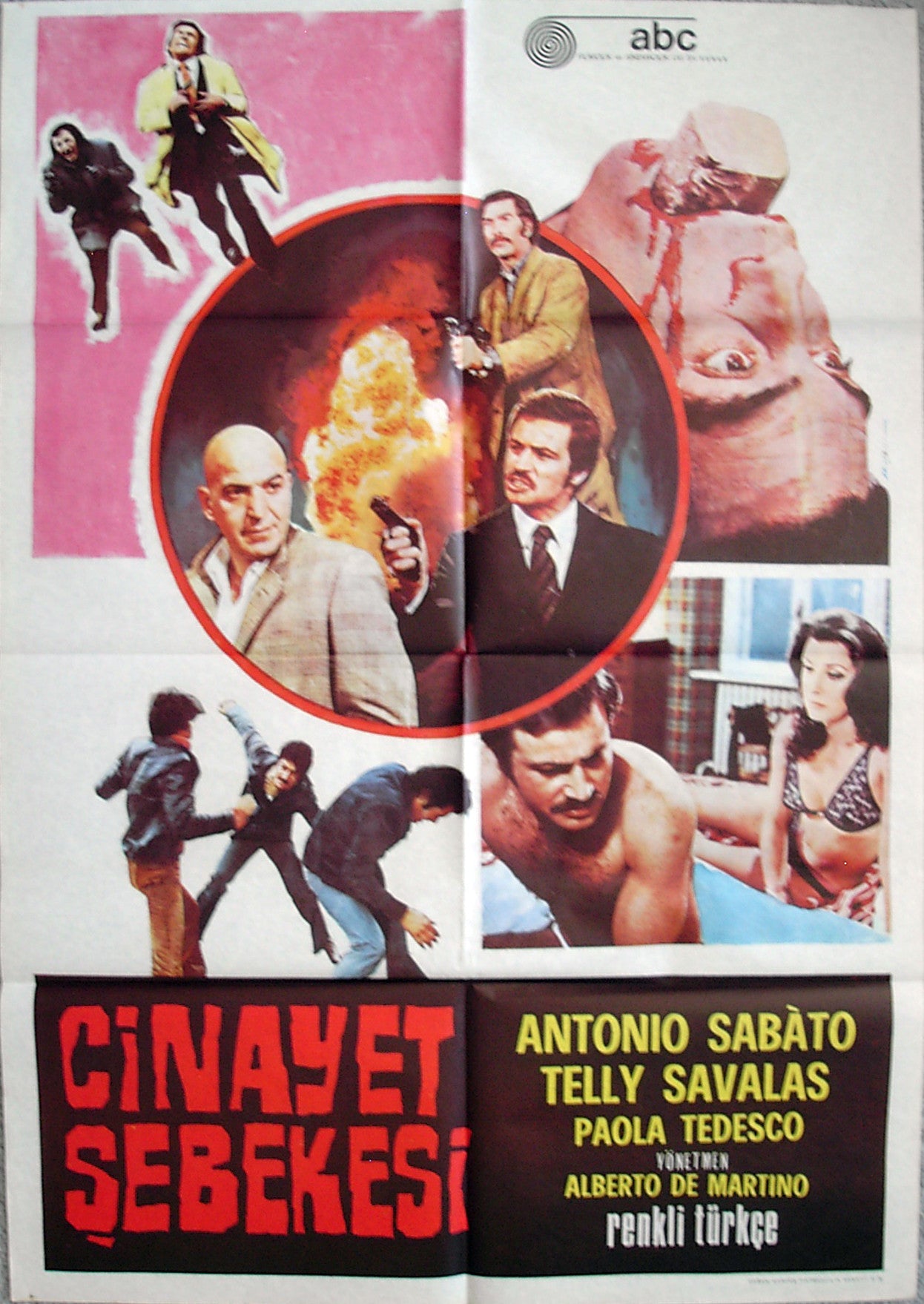 CRIME BOSS - Turkish poster