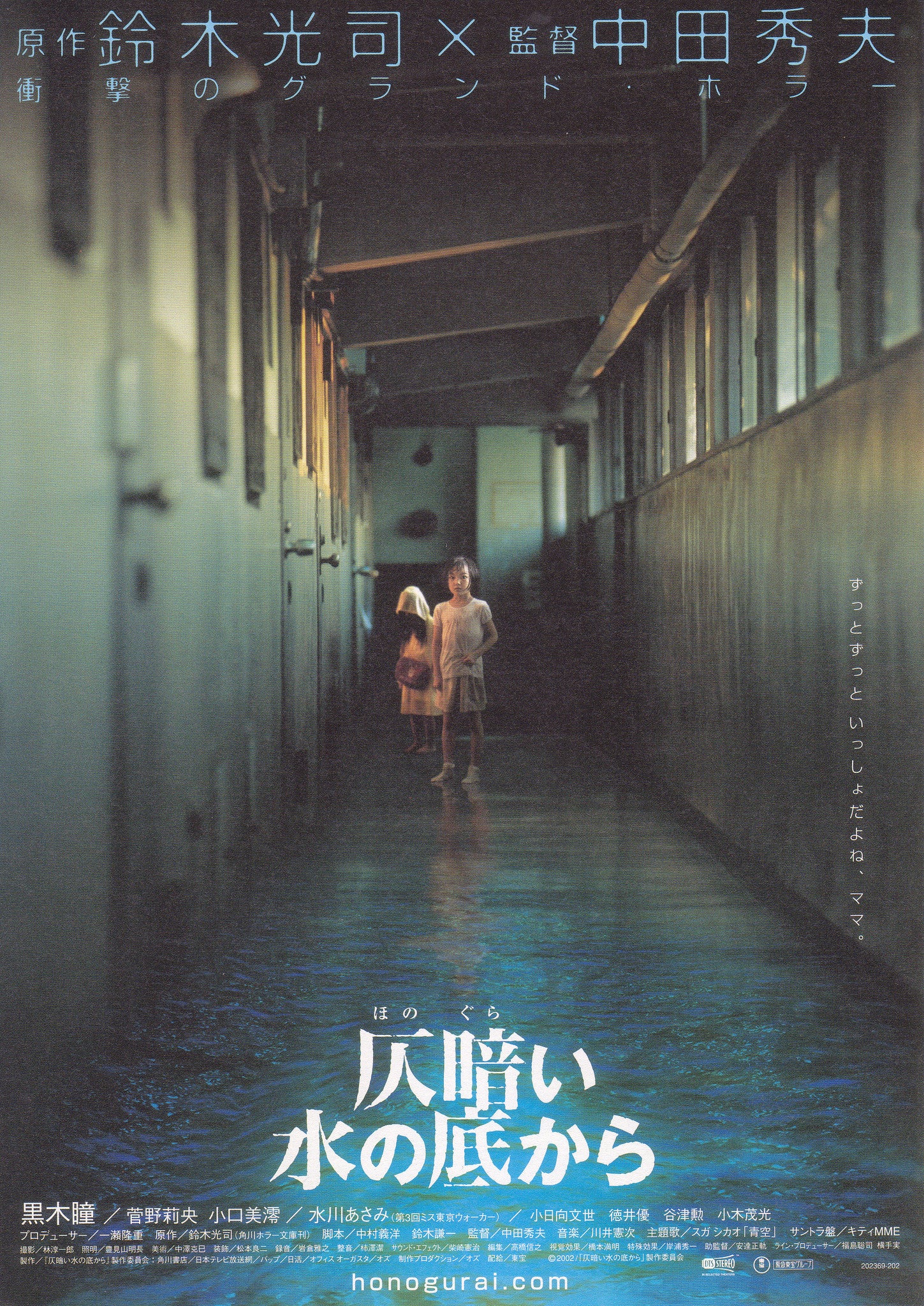 DARK WATER - Japanese chirashi