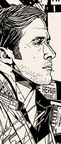 DRIVE letterpress by Tyler Stout