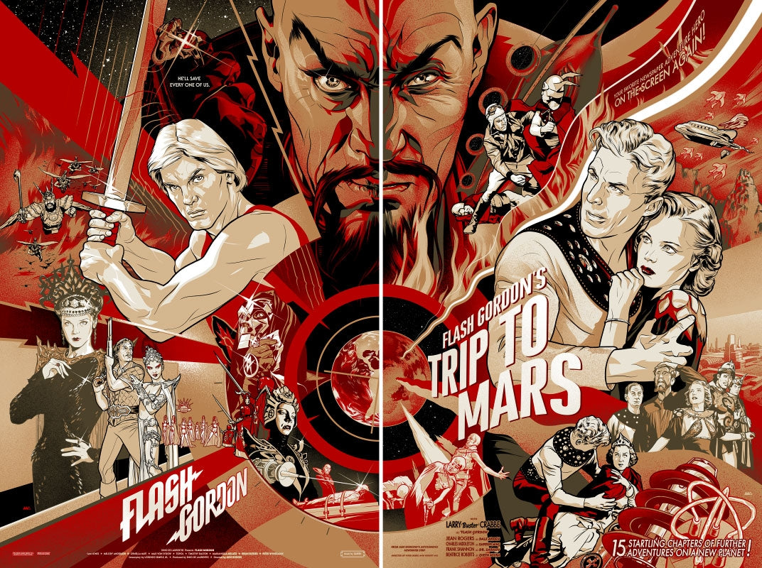 FLASH GORDON (variant) by Martin Ansin