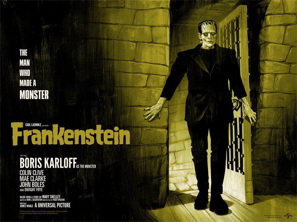 FRANKENSTEIN (regular) by Phantom City Creative
