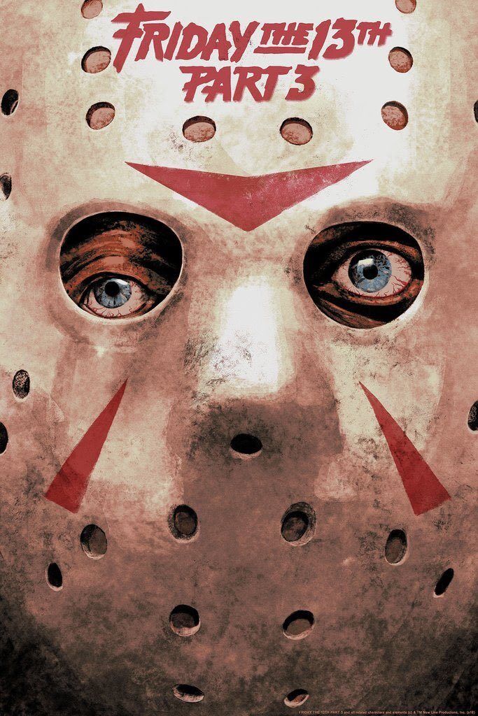 FRIDAY THE 13TH PART 3 (regular) by Hans Woody