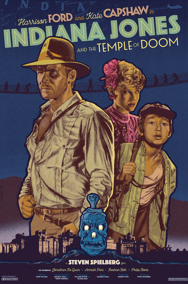 Indiana Jones, And The Temple Of Doom ( Part 2 )  Indiana jones, Cartazes  de cinema, Pôsteres de filmes