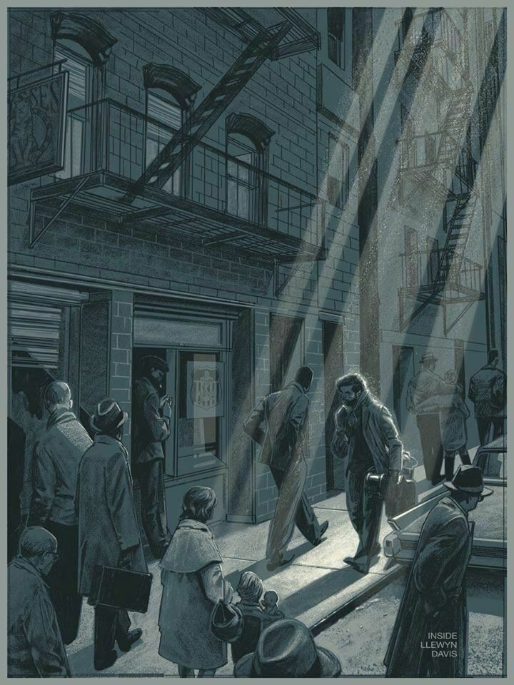 INSIDE LLEWYN DAVIS (regular) by Rich Kelly