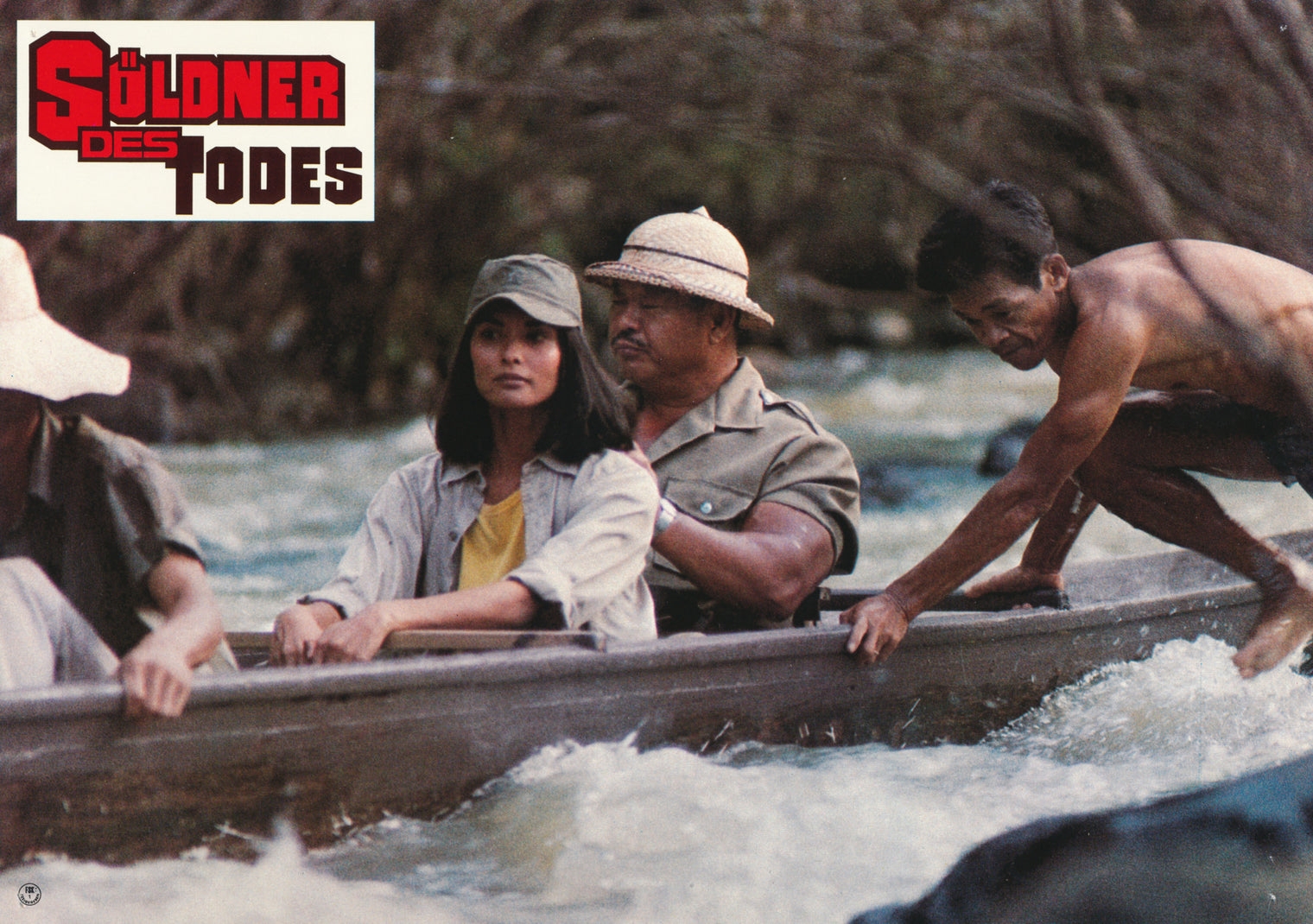 INVADERS OF THE LOST GOLD - German lobby card v01