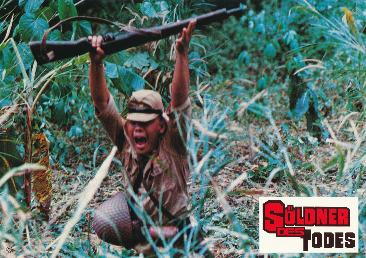 INVADERS OF THE LOST GOLD - German lobby card v08