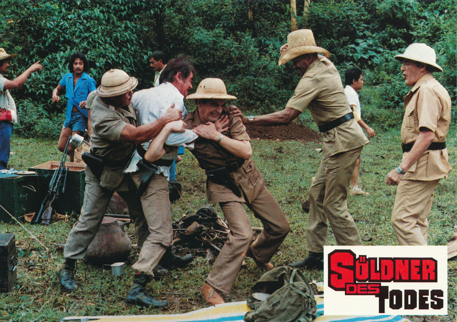 INVADERS OF THE LOST GOLD - German lobby card v10