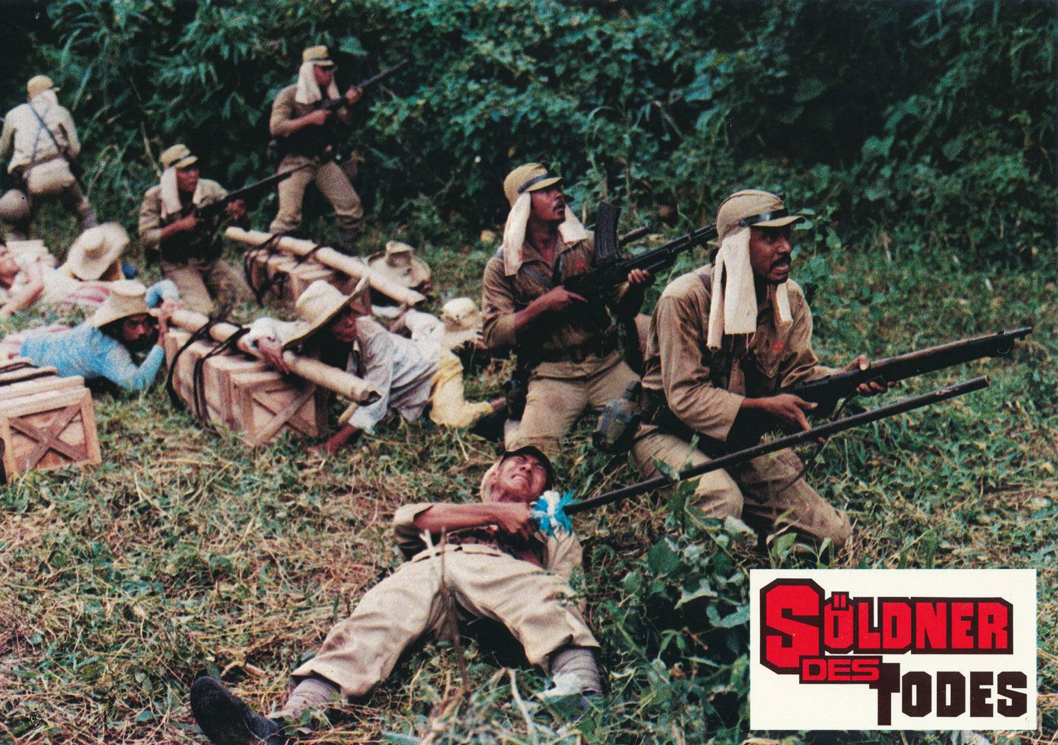 INVADERS OF THE LOST GOLD - German lobby card v12