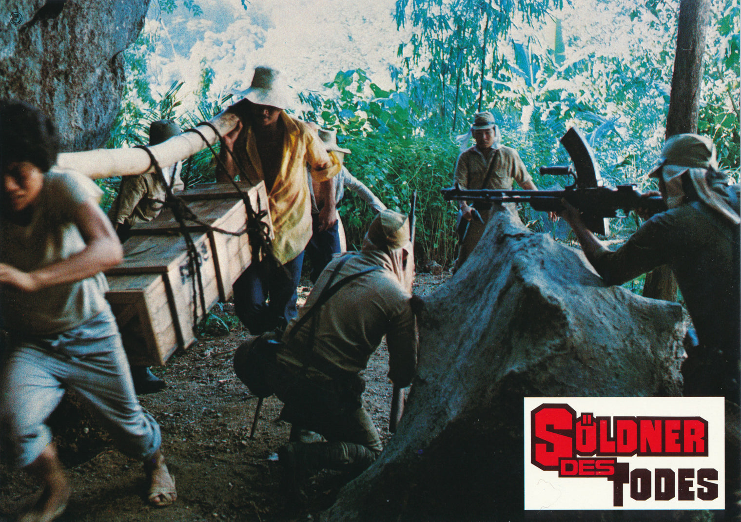 INVADERS OF THE LOST GOLD - German lobby card v13