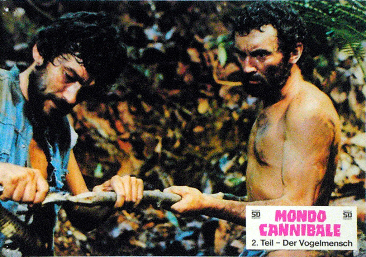 JUNGLE HOLOCAUST - German lobby card v5